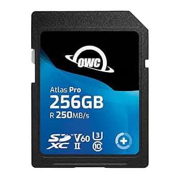 ATLAS S PRO 256GB SDXC UHS-II V90 SDカード Amazon | OWC Atlas Pro S 256GB SDHC/SDXC UHS-II V90 メディア